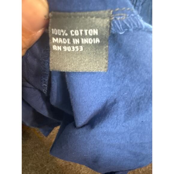 BN #18 J. Jolie Navy Blue Zip Front Shirt Dress - Size PS - Picture 7 of 7